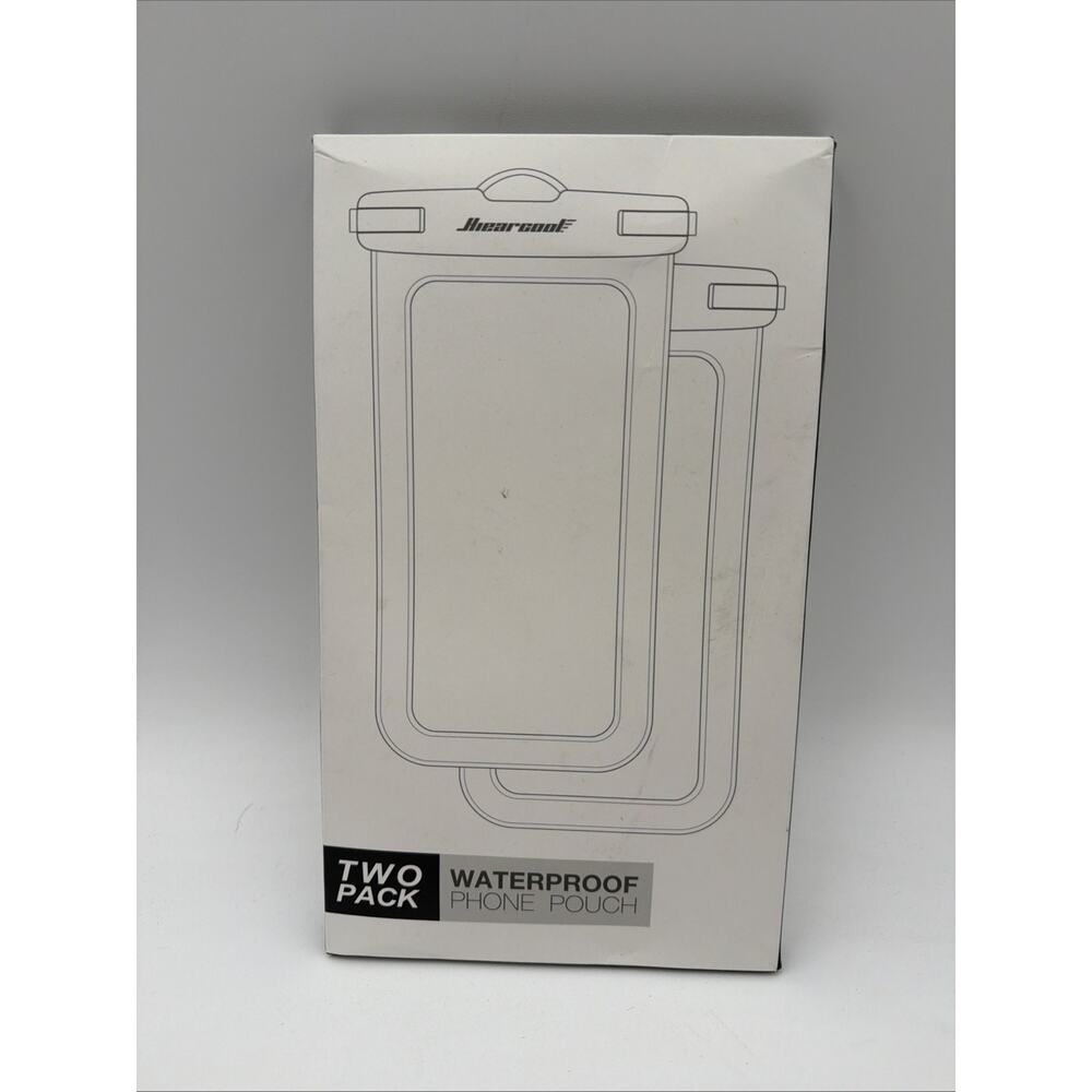 Hiearcool 2 Pack Waterproof Phone Pouch NWT